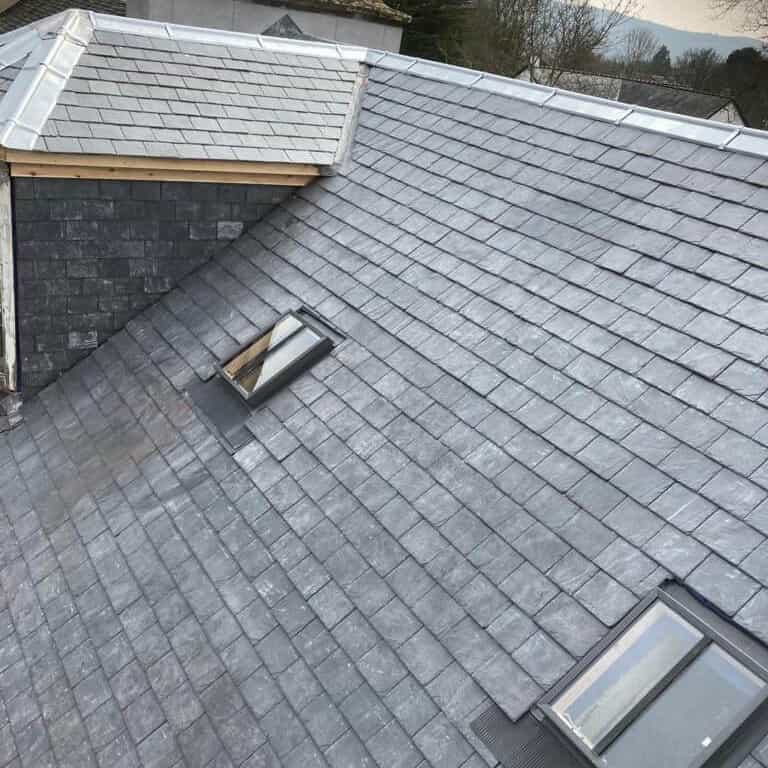 Grey Tile Roof fitted in Glasgow in 2023